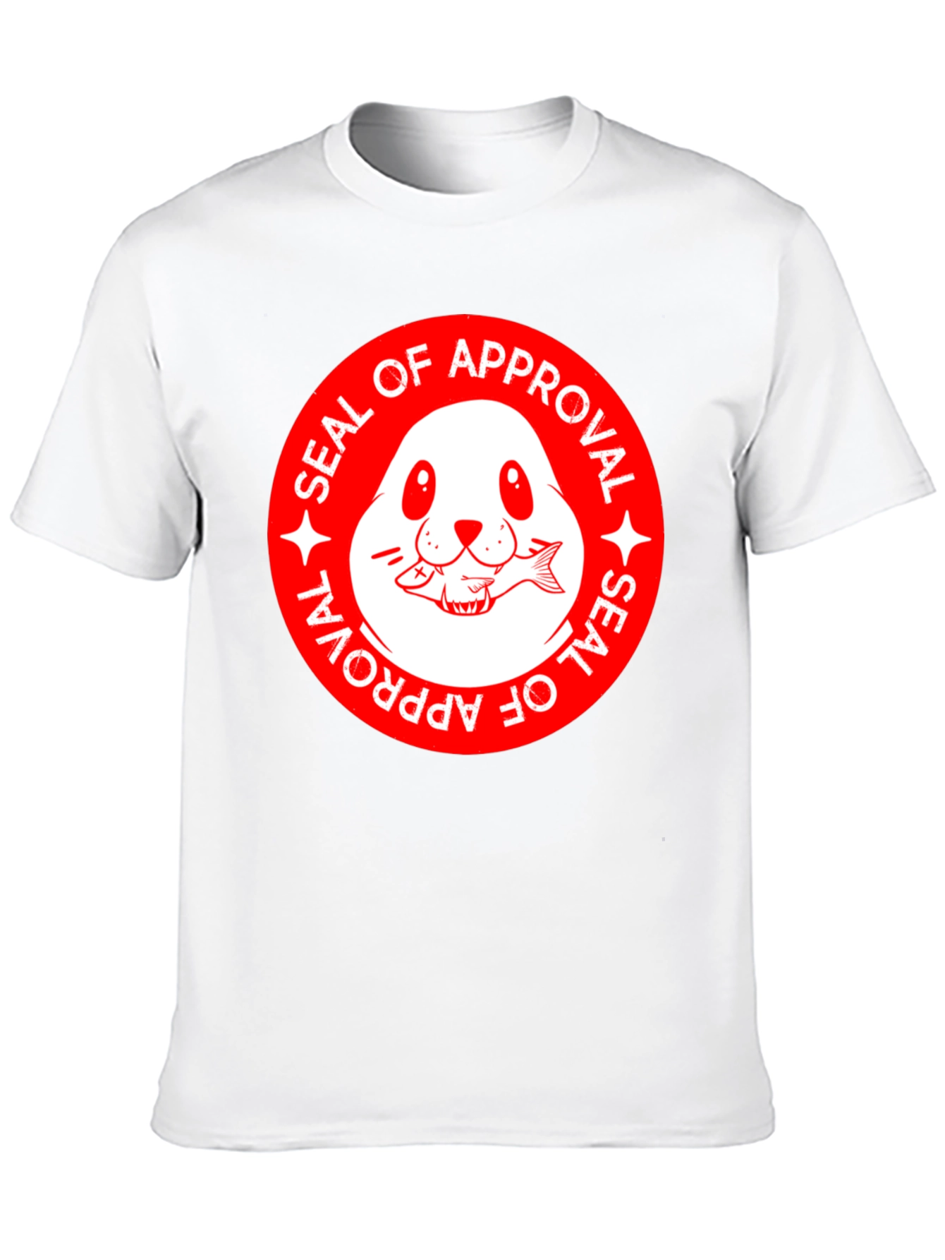 Seal of Approval Funny Graphic T-Shirt