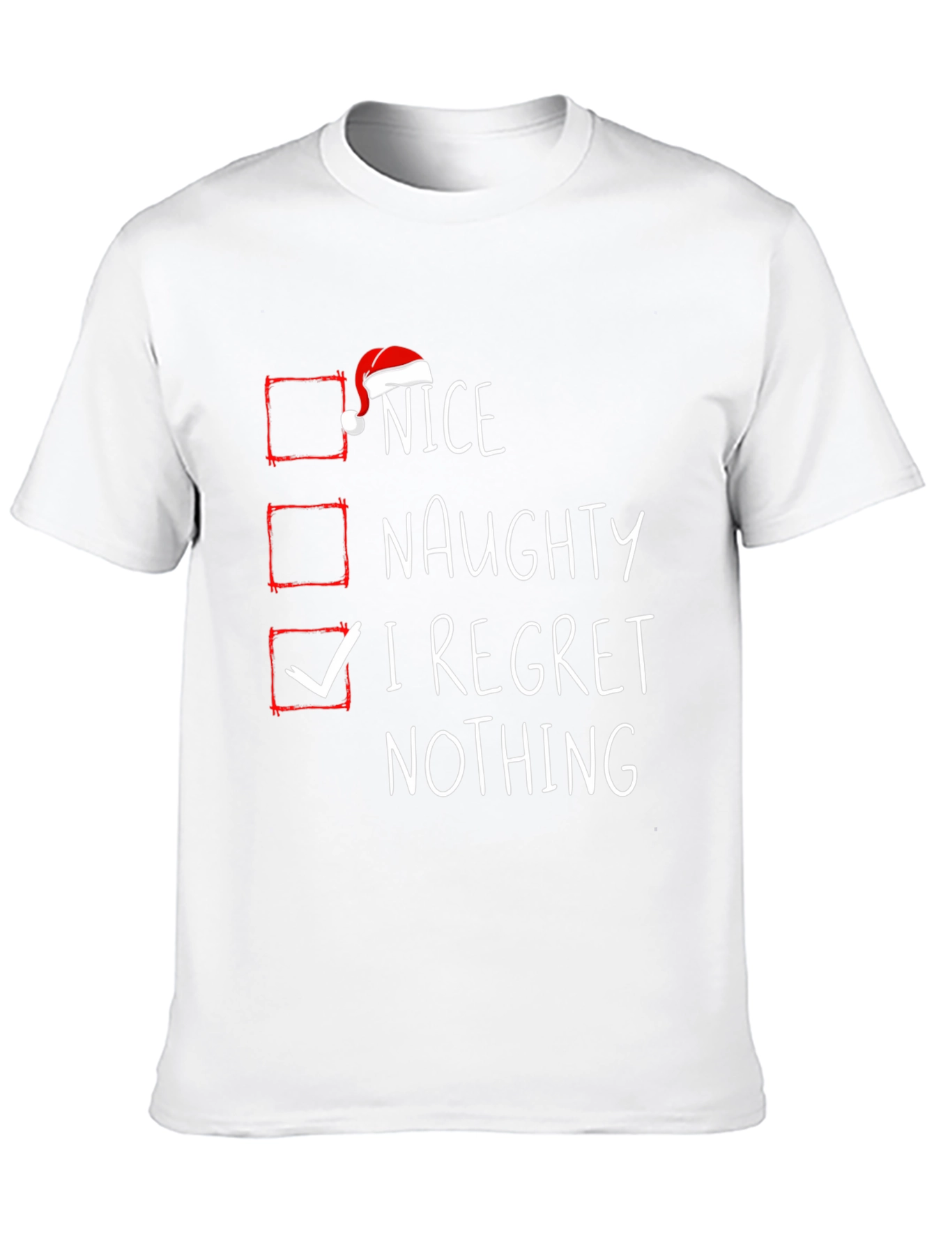 Funny I Regret Nothing Graphic T-Shirt