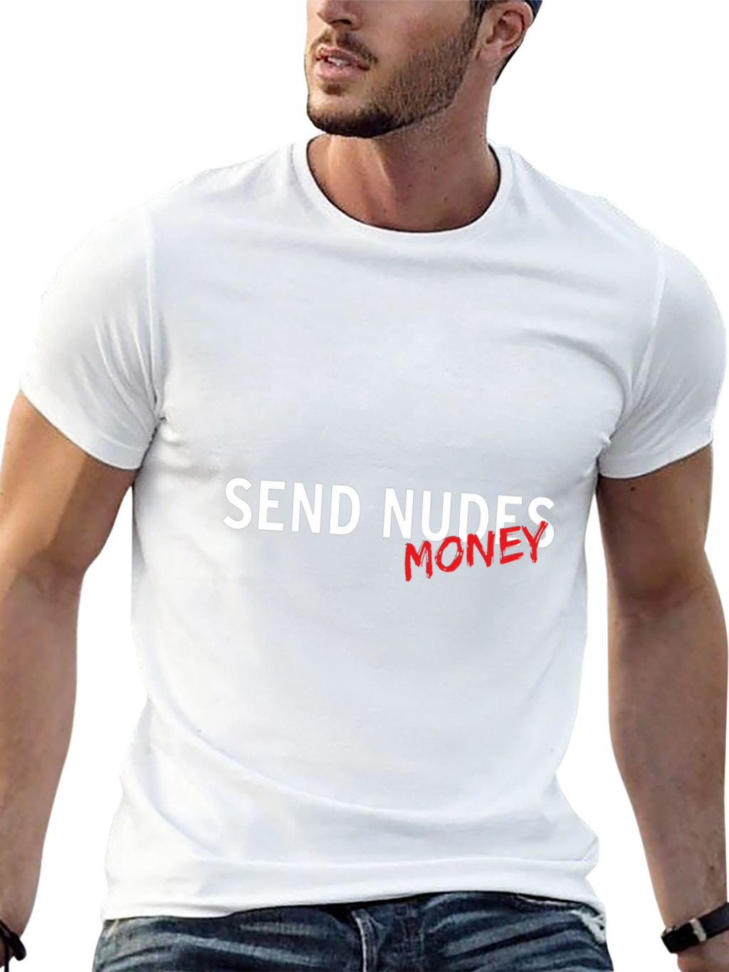 Send Money Tee - Funny Graphic Novelty T-Shirt