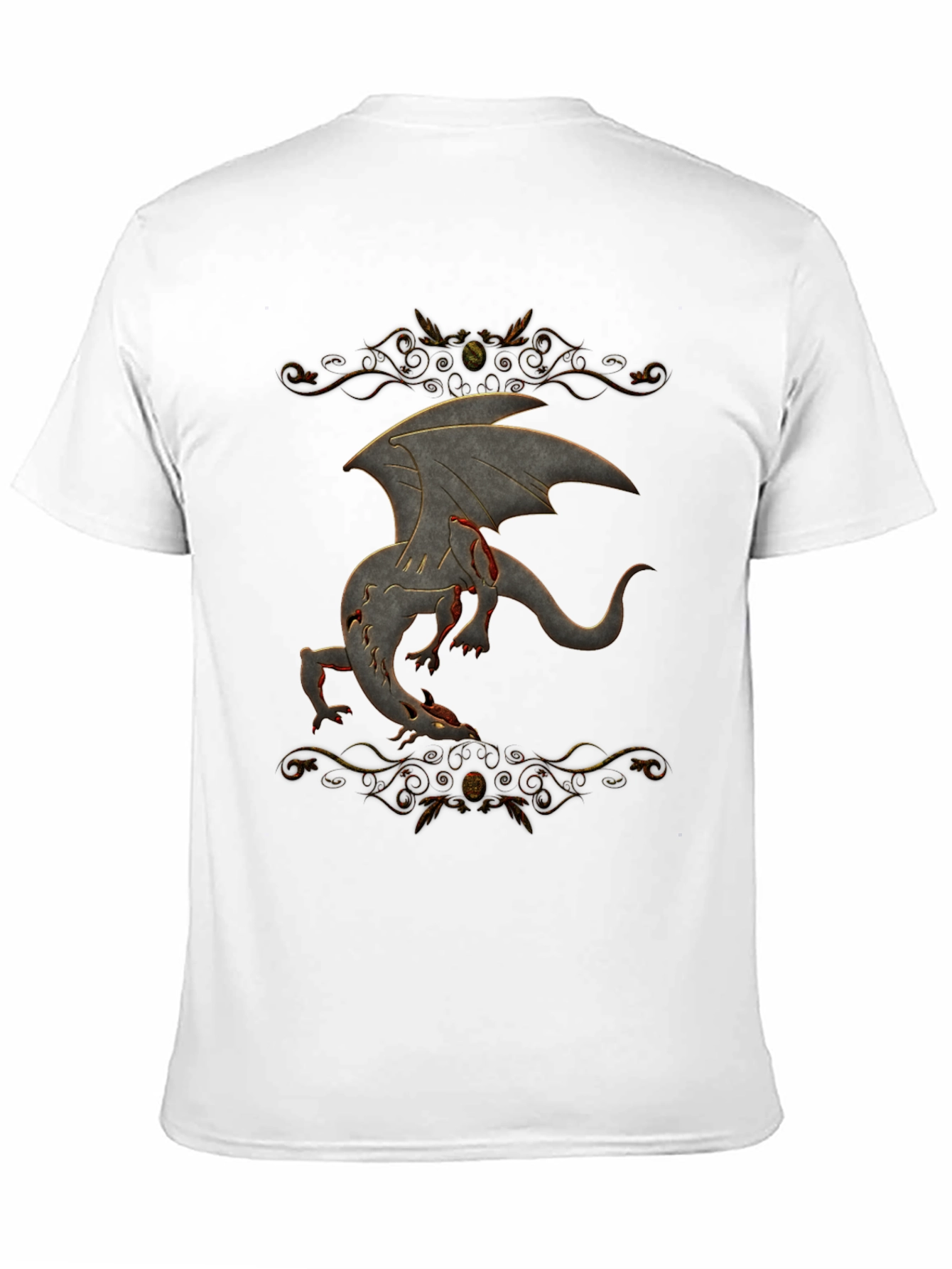 Dragon Graphic Tee - Fantasy Style Shirt