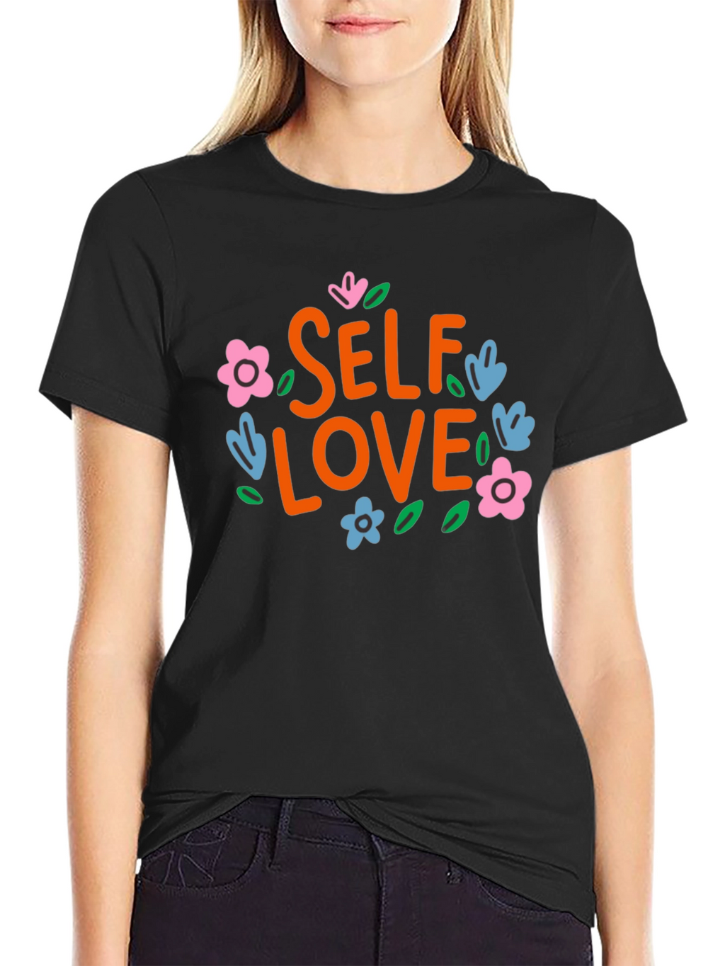 Self Love Floral Graphic Tee
