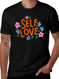 Self Love Floral Graphic Tee