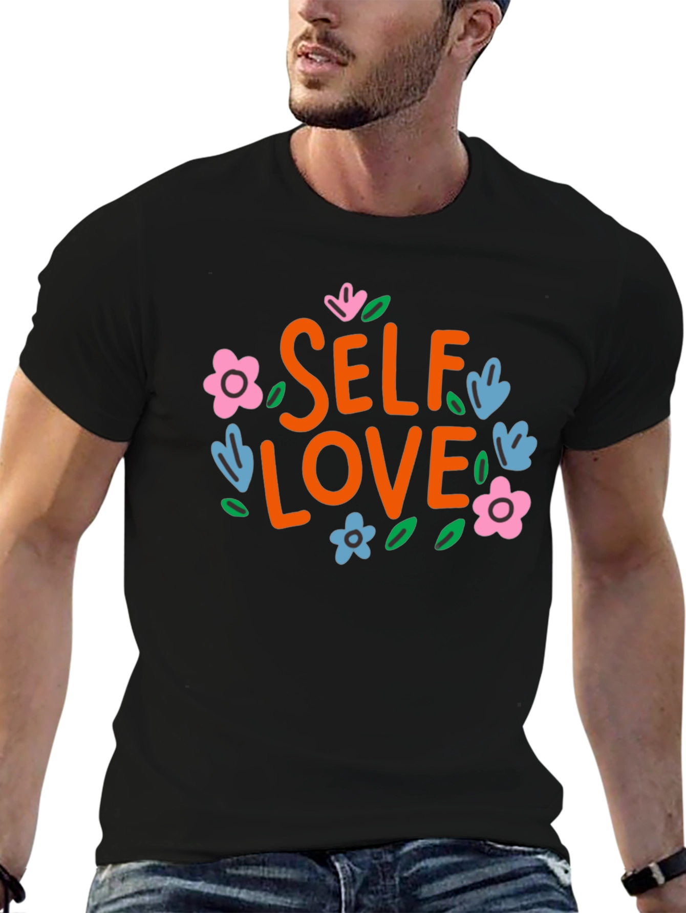 Self Love Floral Graphic Tee