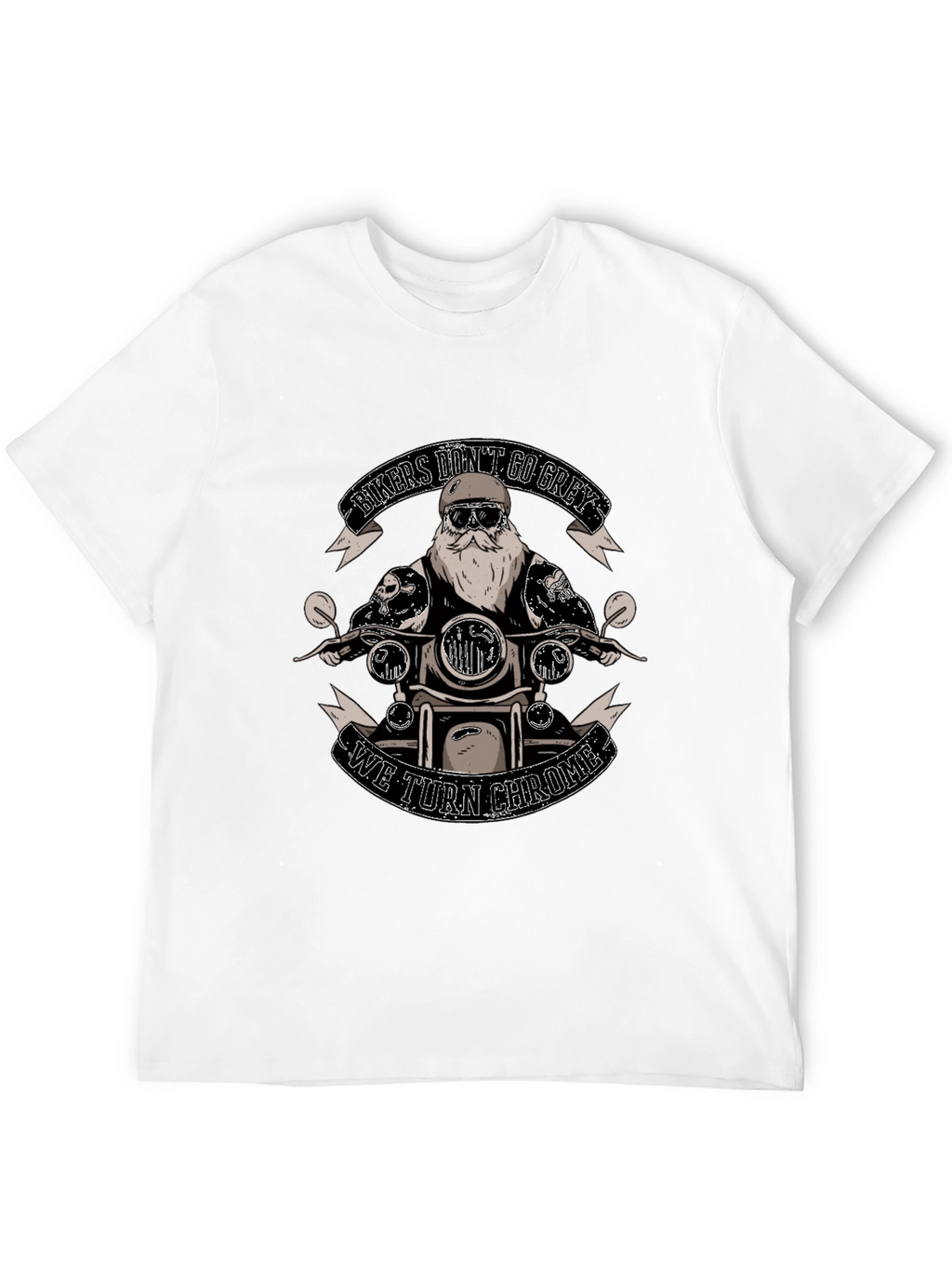Bikers Dont Go Grey T-Shirt