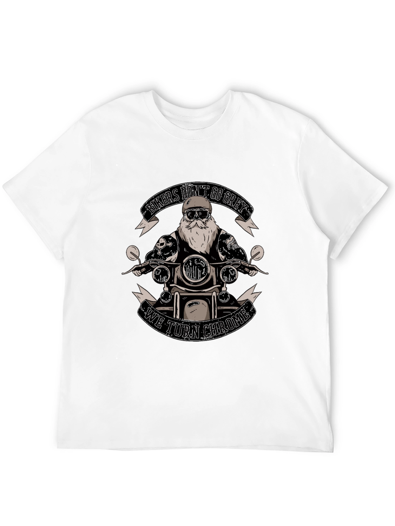 Bikers Dont Go Grey T-Shirt