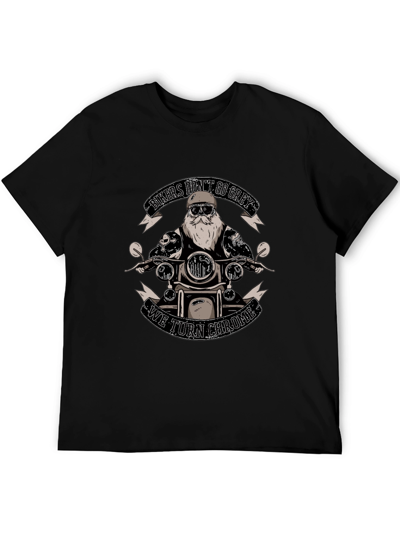 Bikers Dont Go Grey T-Shirt
