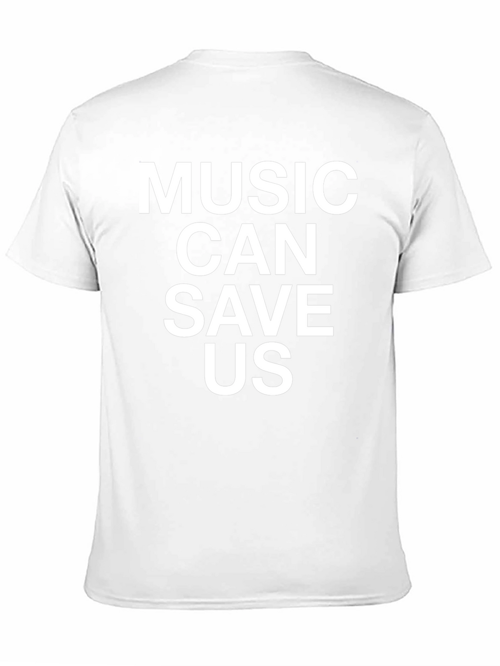 Music Can Save Us Black Graphic Tee
