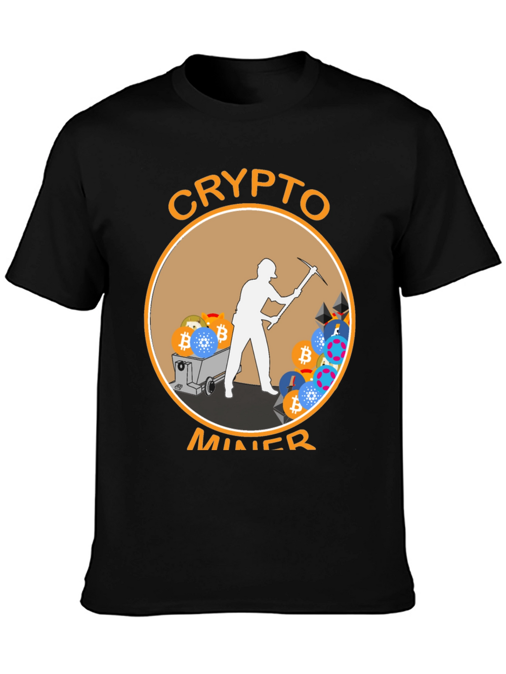 Crypto Miner T-Shirt - Bitcoin Mining