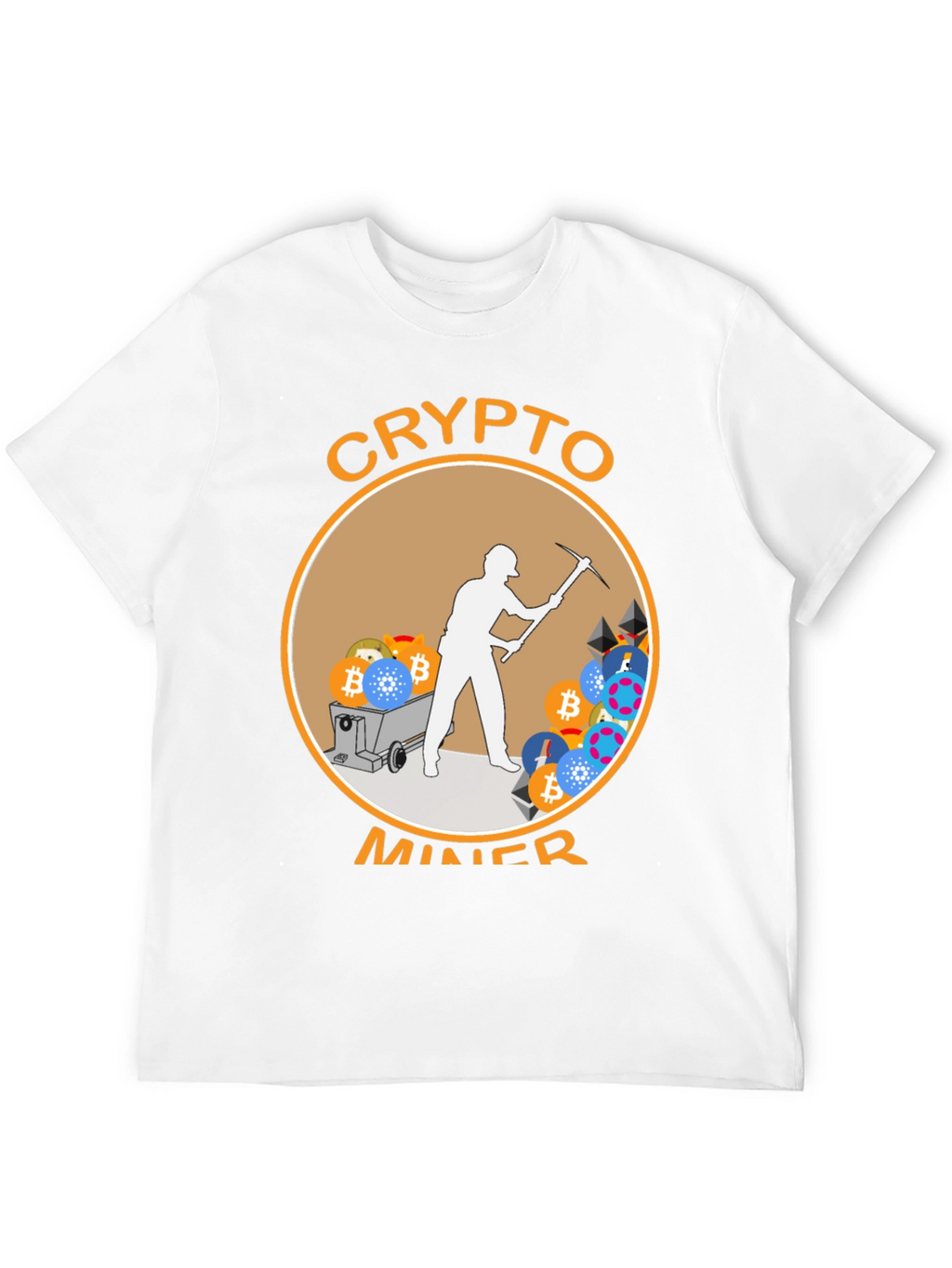 Crypto Miner T-Shirt - Bitcoin Mining