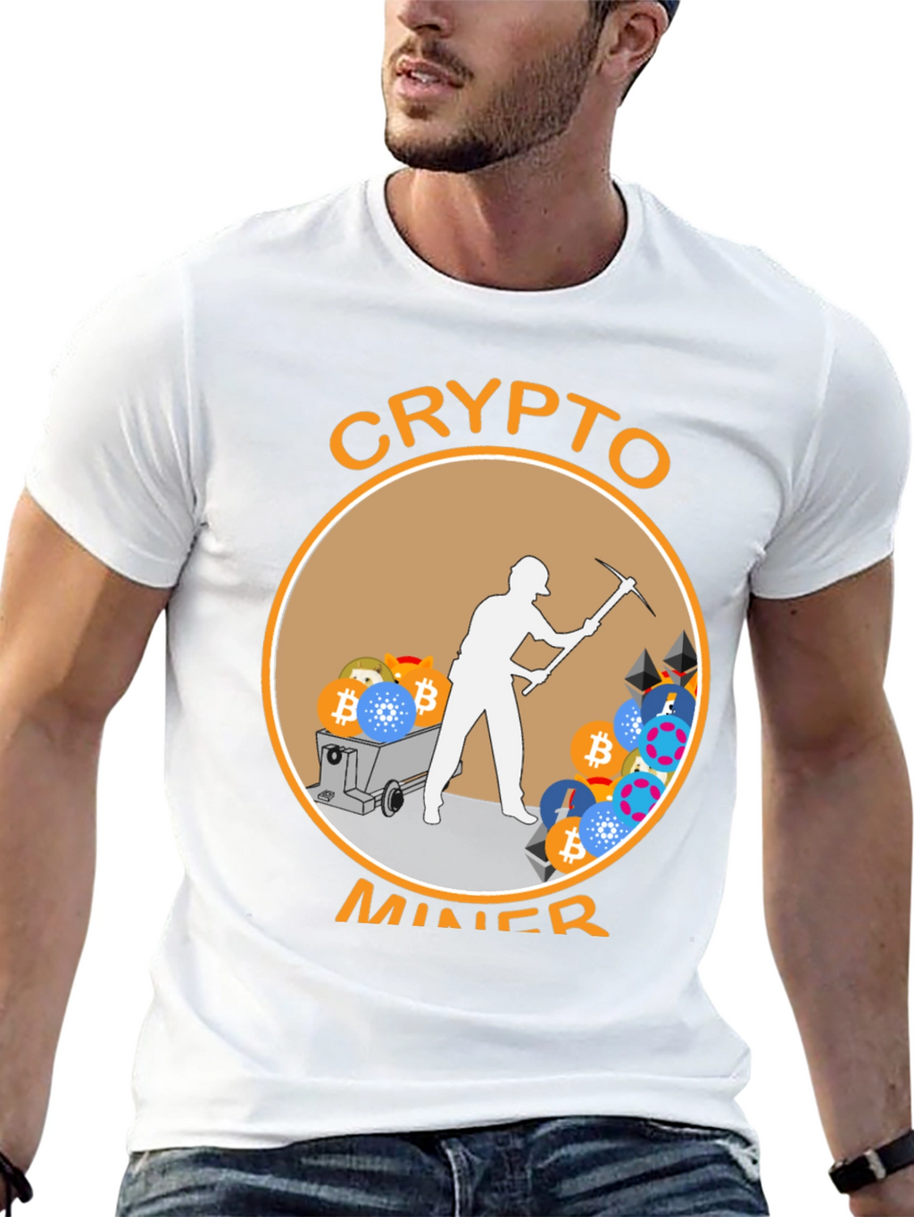 Crypto Miner T-Shirt - Bitcoin Mining