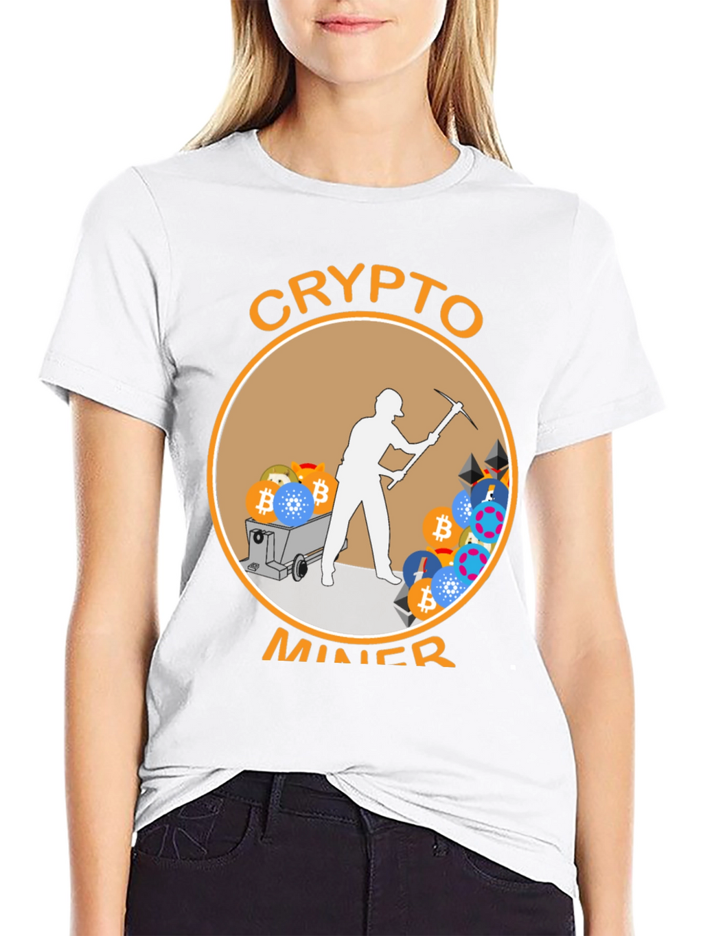 Crypto Miner T-Shirt - Bitcoin Mining