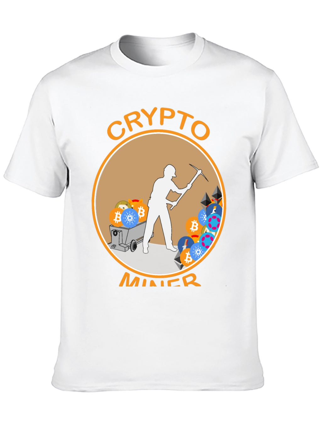 Crypto Miner T-Shirt - Bitcoin Mining