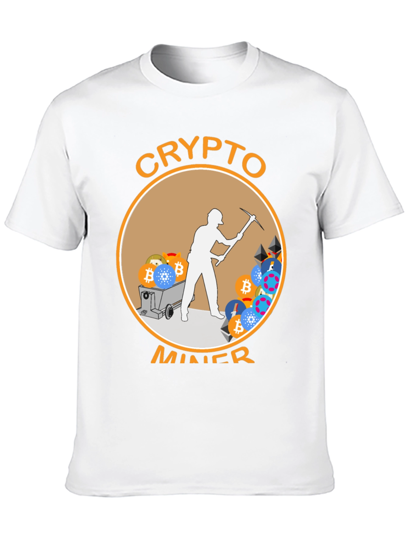 Crypto Miner T-Shirt - Bitcoin Mining