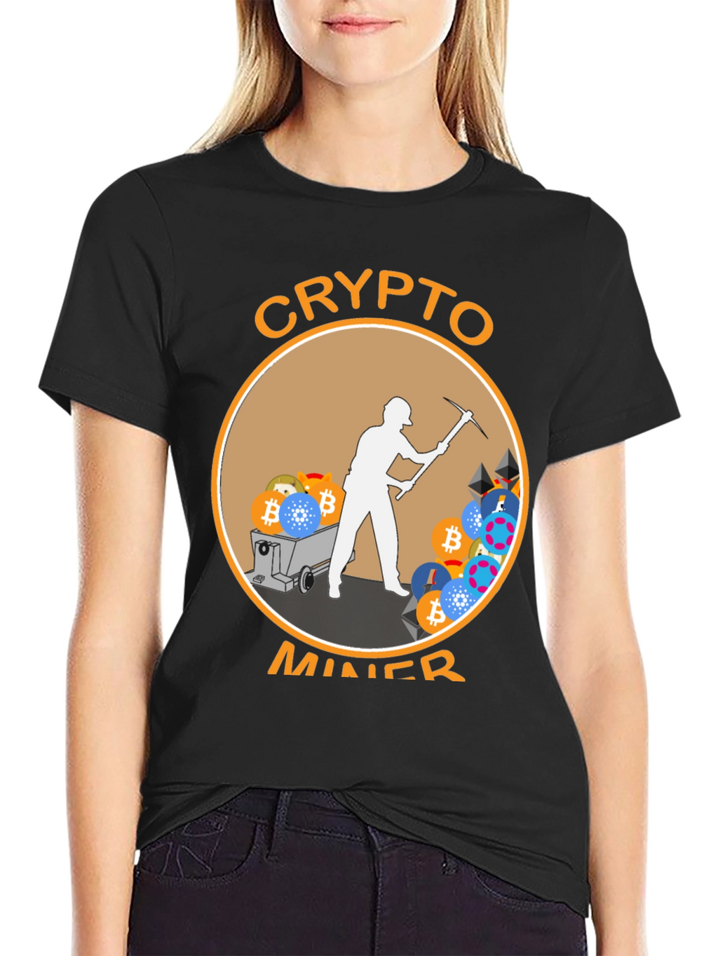 Crypto Miner T-Shirt - Bitcoin Mining