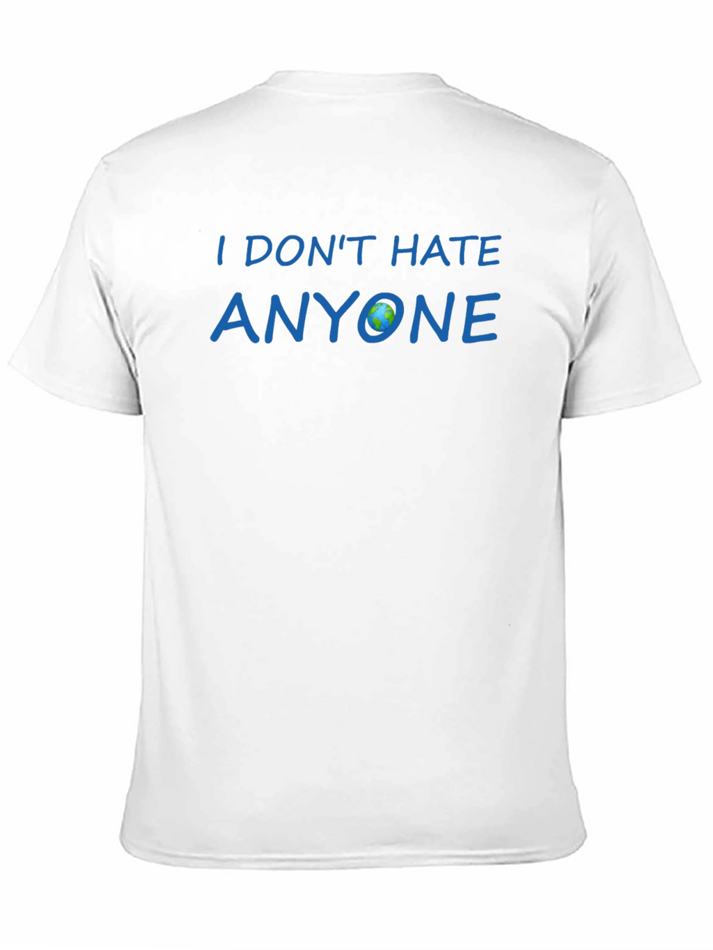 I Dont Hate Anyone Graphic Tee - Black