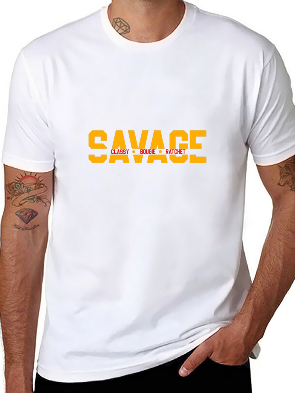 Savage Graphic Tee - Classy Bougie Ratchet T-Shirt