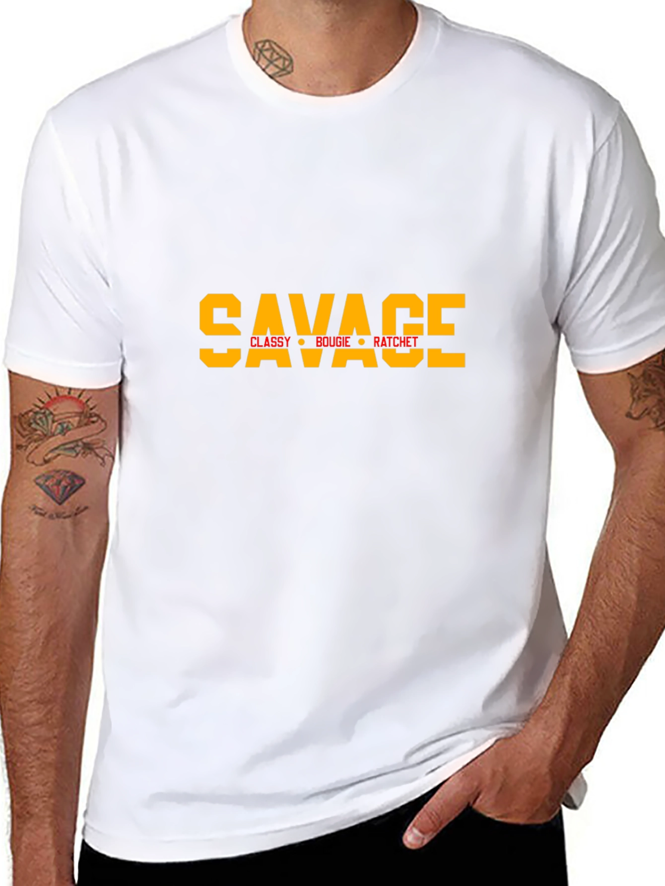 Savage Graphic Tee - Classy Bougie Ratchet T-Shirt