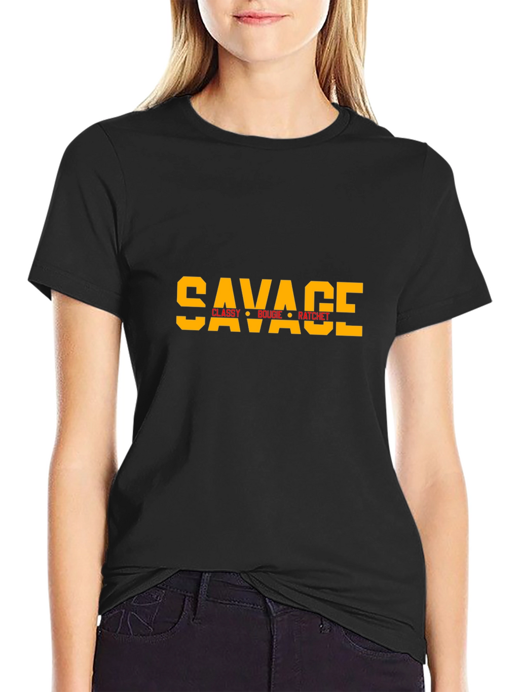 Savage Graphic Tee - Classy Bougie Ratchet T-Shirt