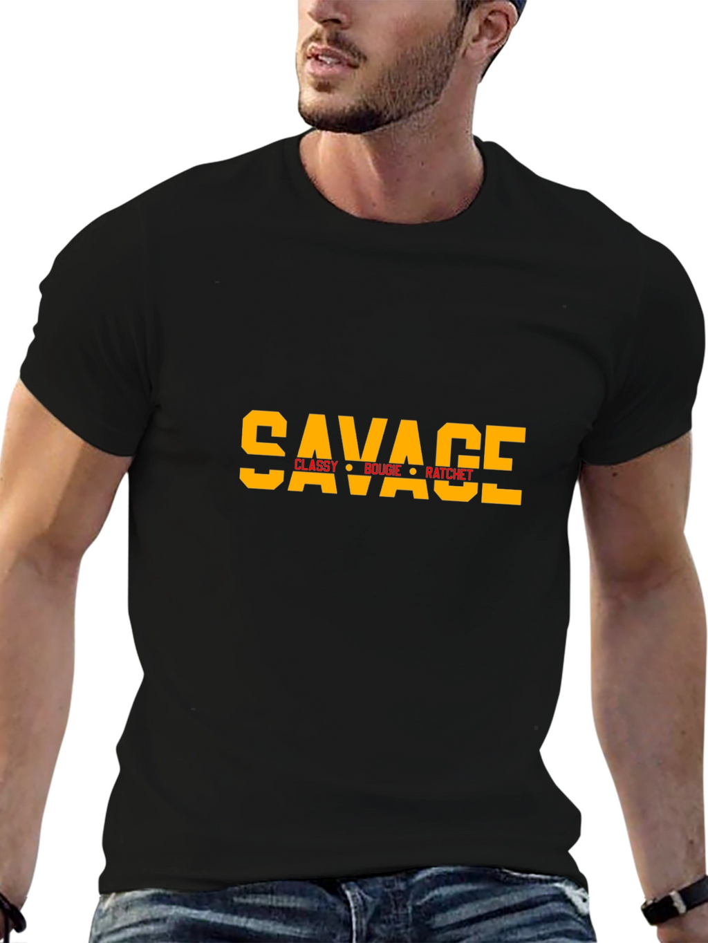 Savage Graphic Tee - Classy Bougie Ratchet T-Shirt