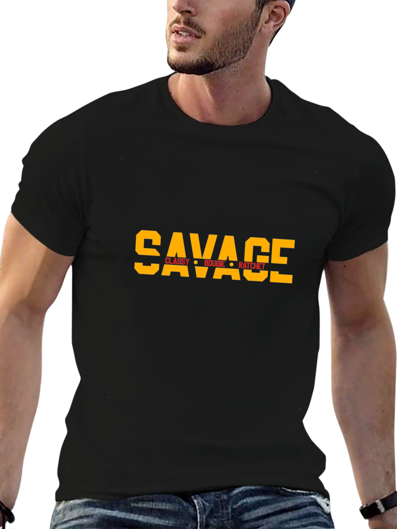 Savage Graphic Tee - Classy Bougie Ratchet T-Shirt