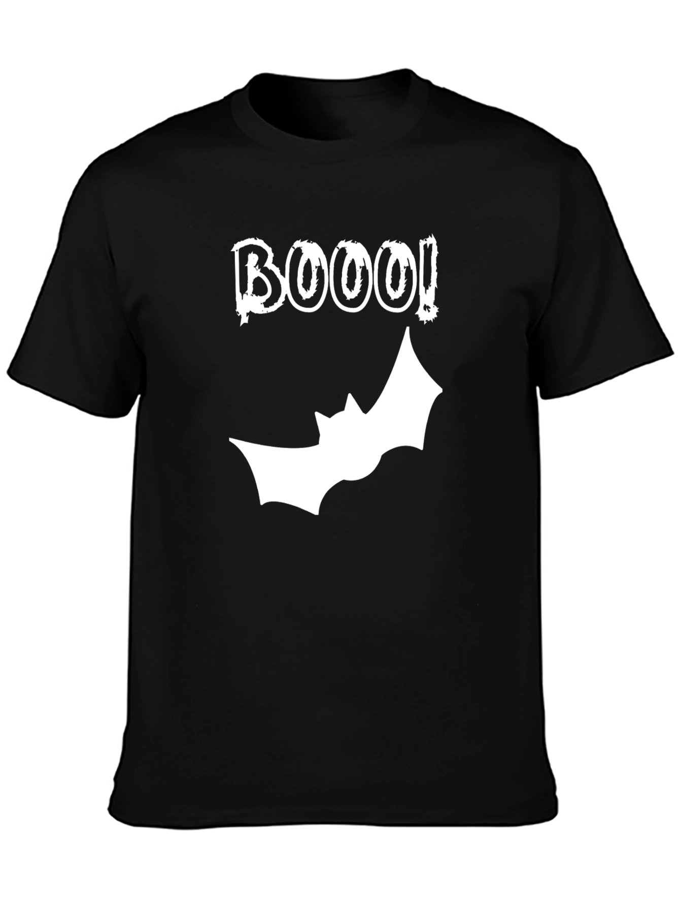 BOOO! Halloween Graphic Tee - Black T-Shirt