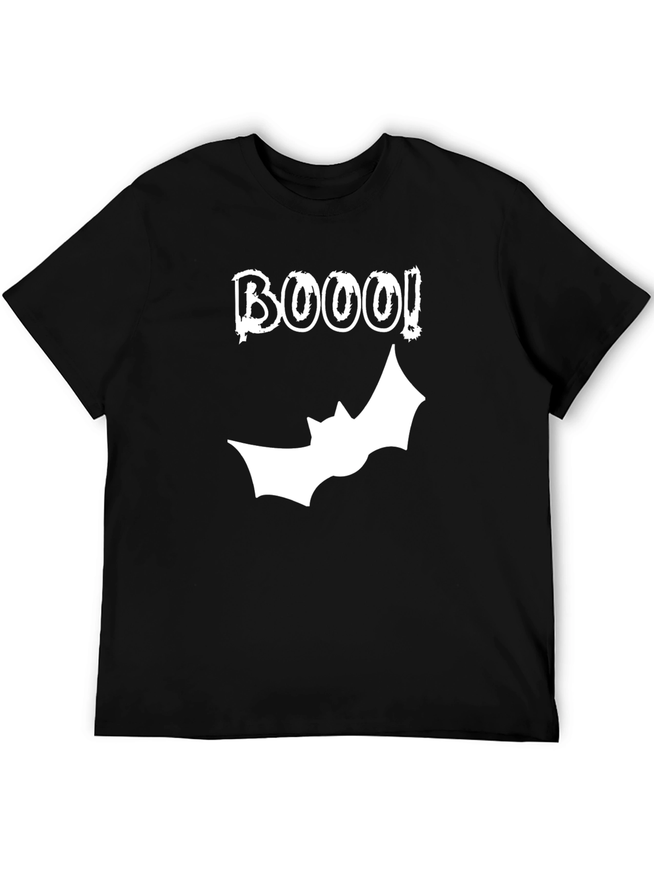 BOOO! Halloween Graphic Tee - Black T-Shirt