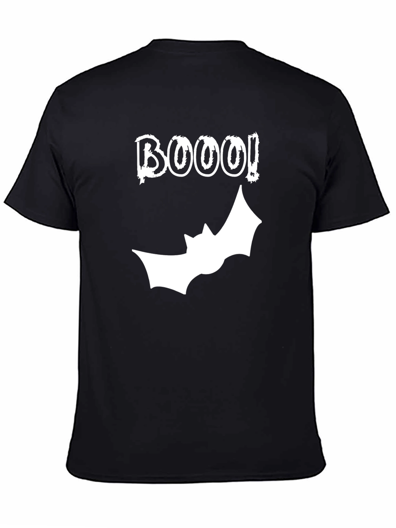 BOOO! Halloween Graphic Tee - Black T-Shirt