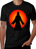 Silhouette Graphic Tee - Religious Design