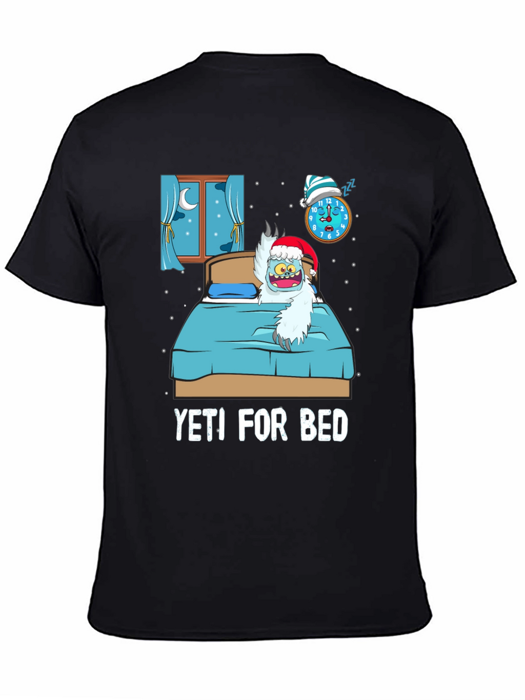 Yeti For Bed Funny Graphic T-Shirt