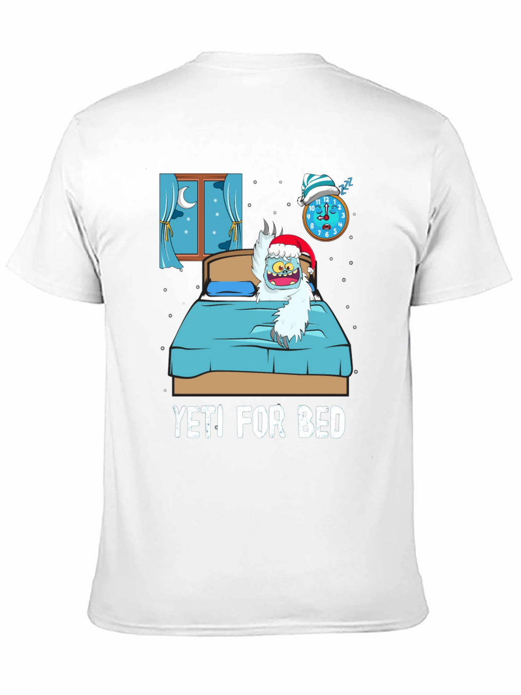 Yeti For Bed Funny Graphic T-Shirt