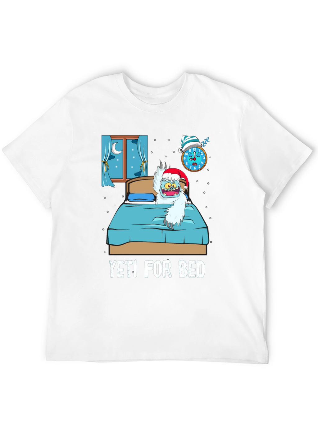Yeti For Bed Funny Graphic T-Shirt