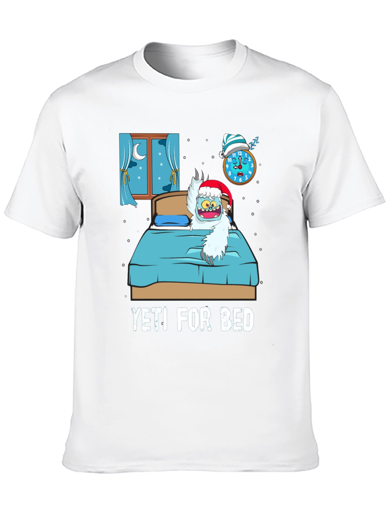 Yeti For Bed Funny Graphic T-Shirt