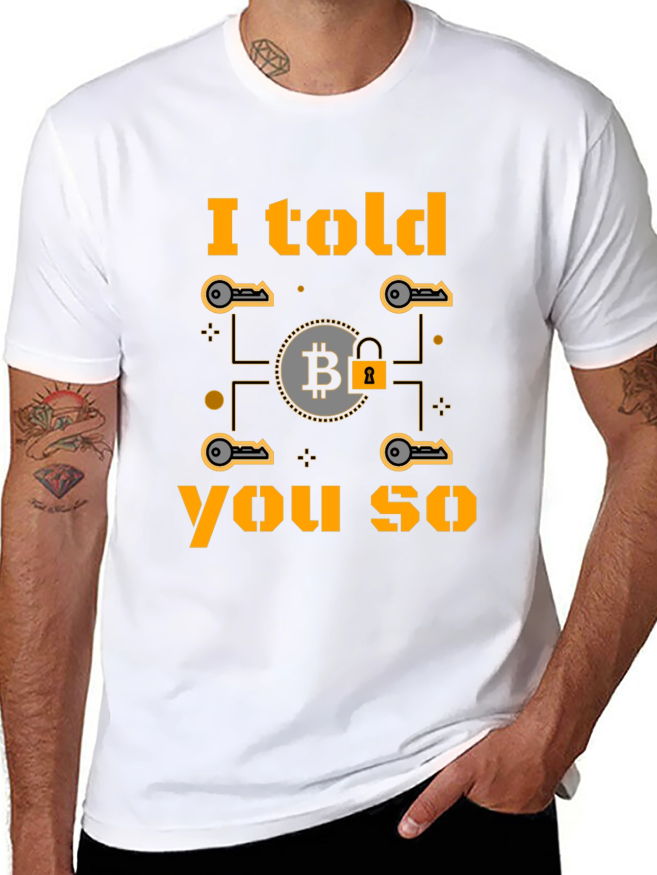 I Told You So Bitcoin Crypto T-Shirt