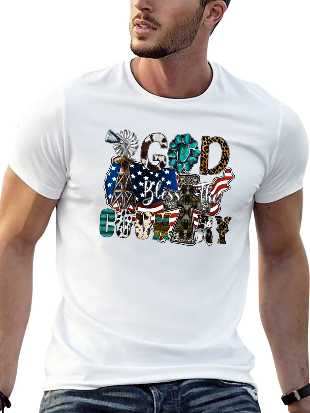 God Bless The Country Graphic Tee