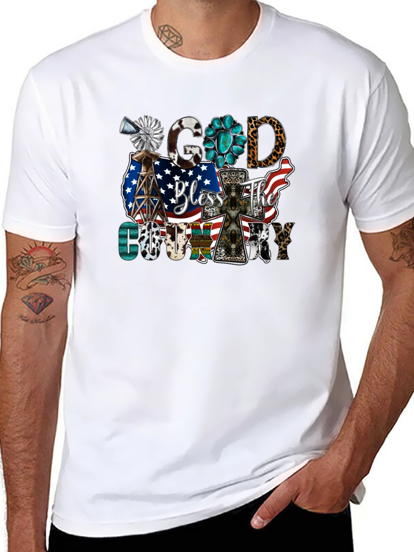 God Bless The Country Graphic Tee