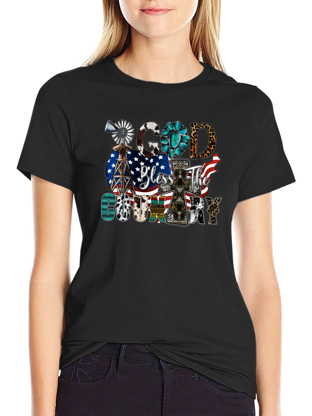 God Bless The Country Graphic Tee