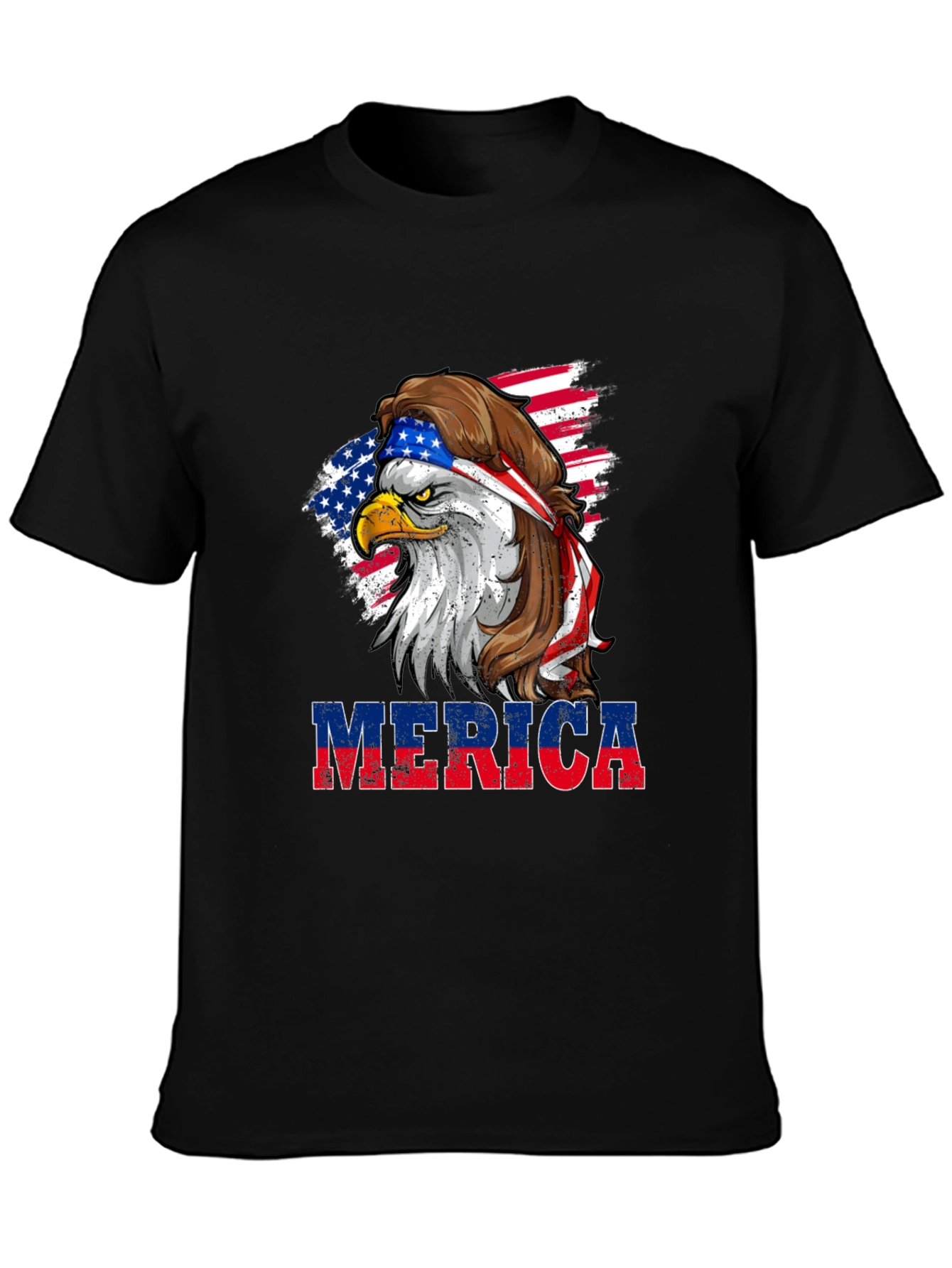 Merica Eagle Tee - Patriotic T-Shirt