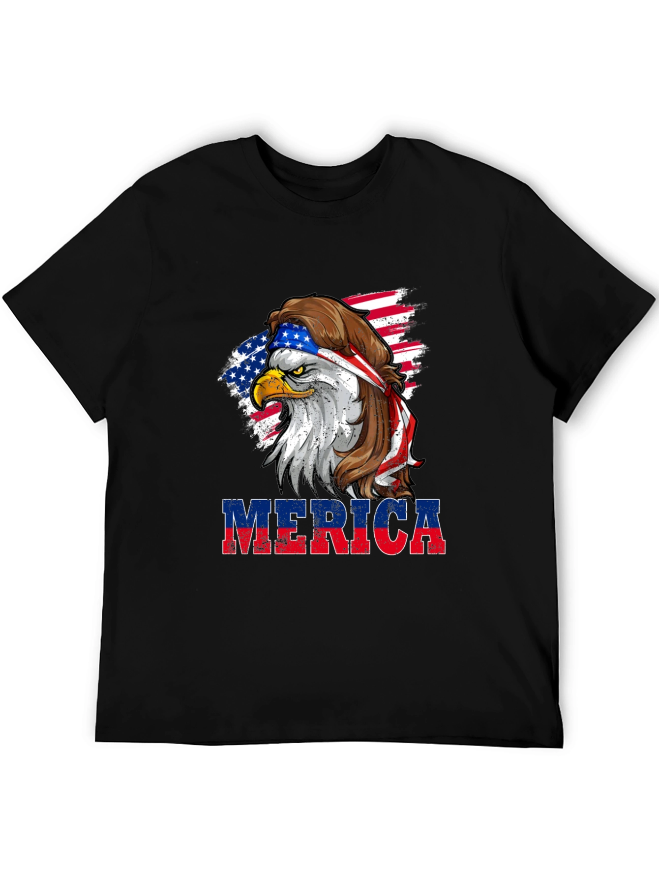 Merica Eagle Tee - Patriotic T-Shirt