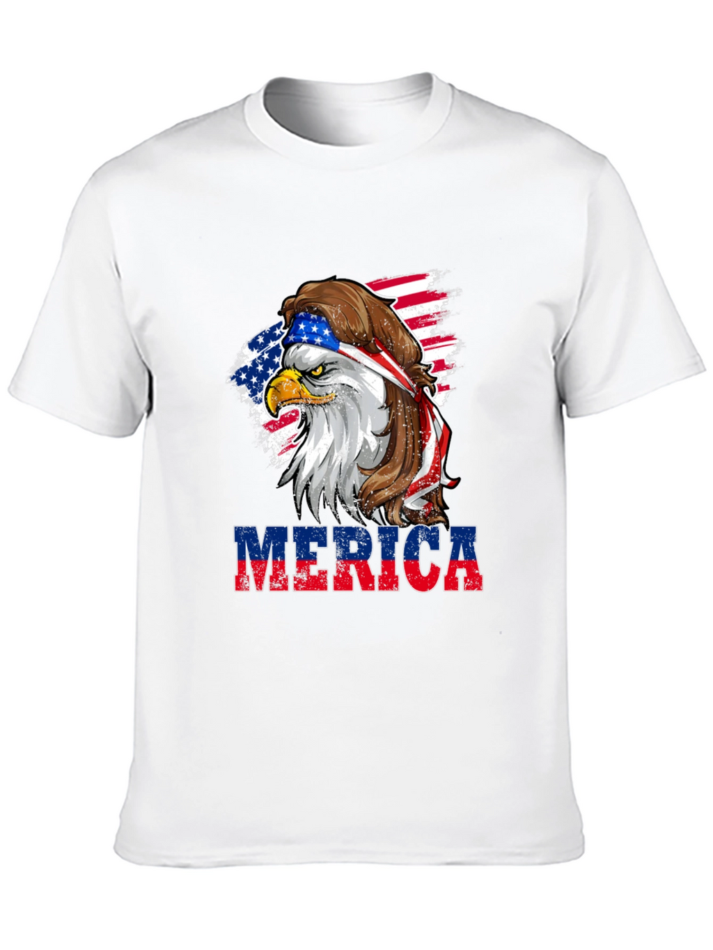 Merica Eagle Tee - Patriotic T-Shirt