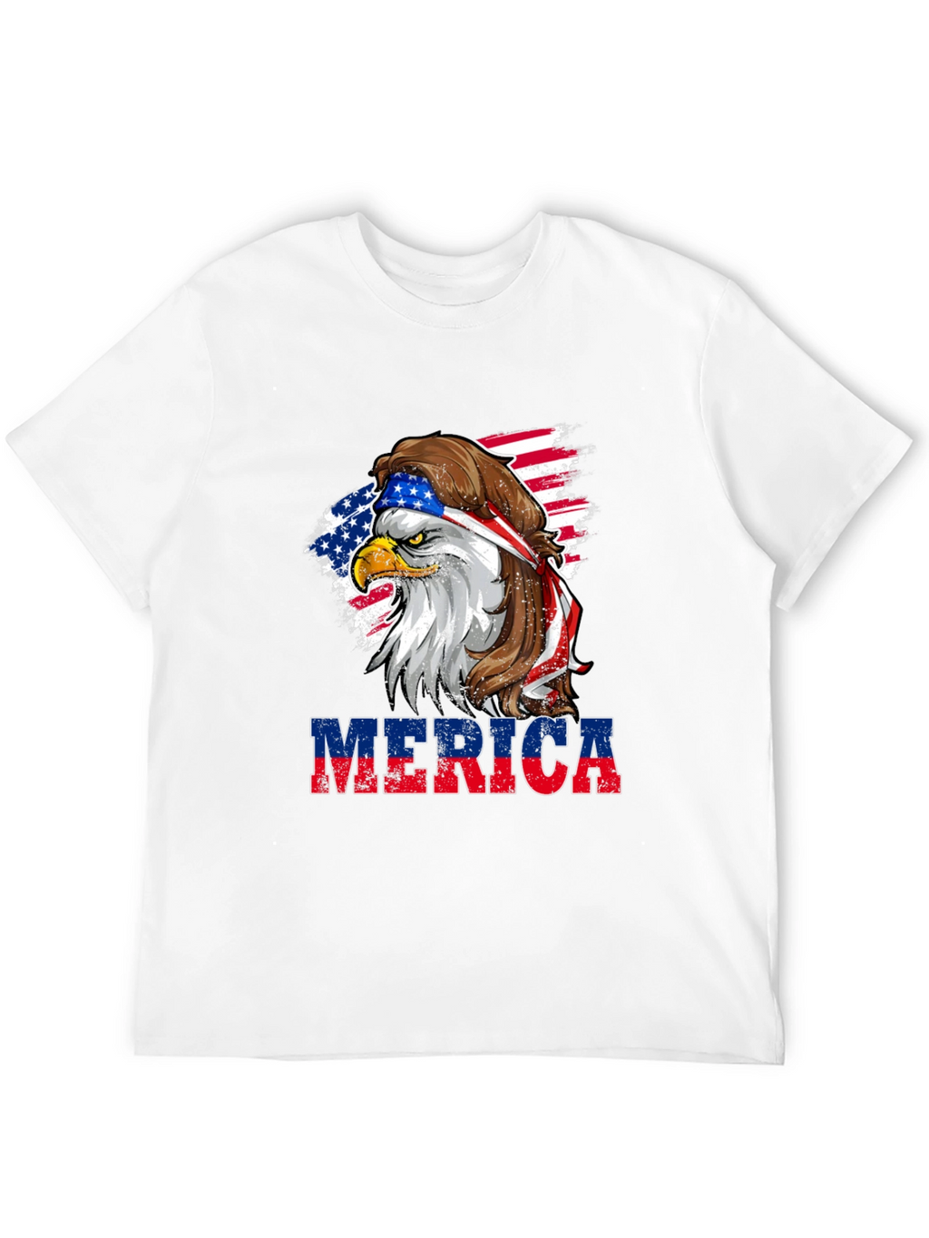 Merica Eagle Tee - Patriotic T-Shirt