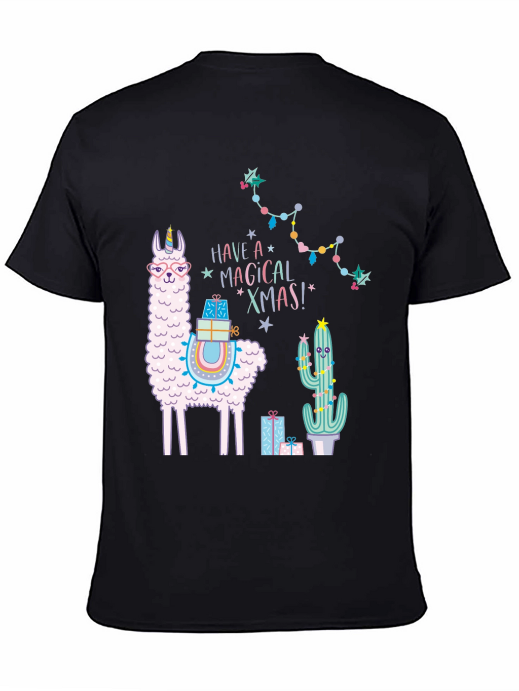 Magical Xmas Llama T-Shirt