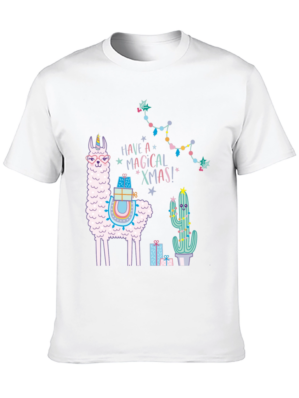 Magical Xmas Llama T-Shirt