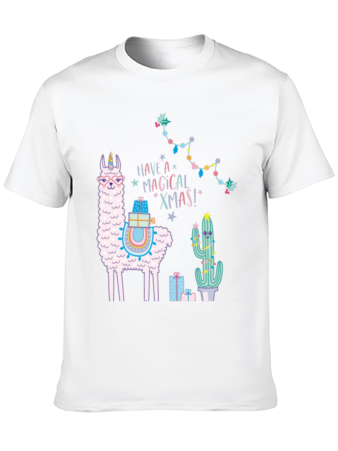 Magical Xmas Llama T-Shirt