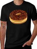 Donut Graphic Black T-Shirt