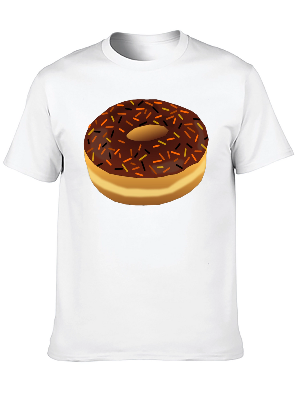Donut Graphic Black T-Shirt