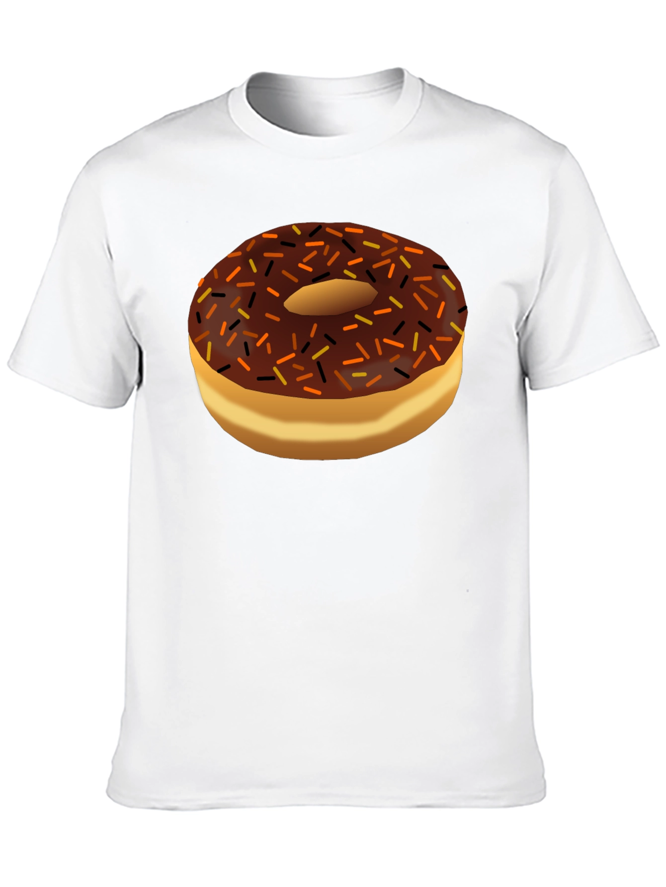 Donut Graphic Black T-Shirt