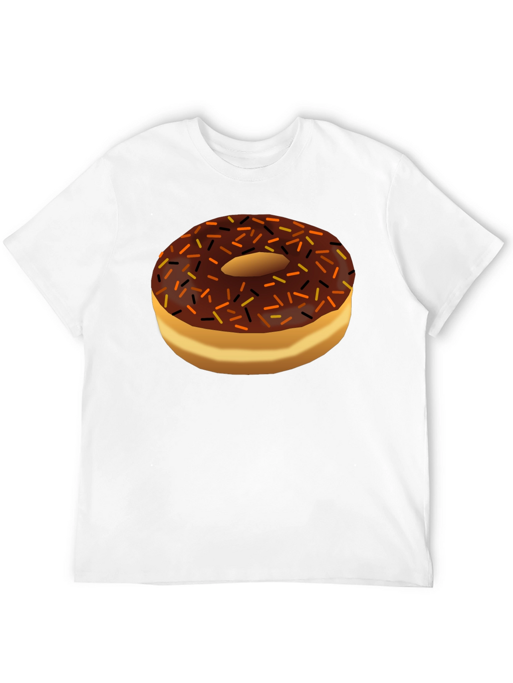 Donut Graphic Black T-Shirt