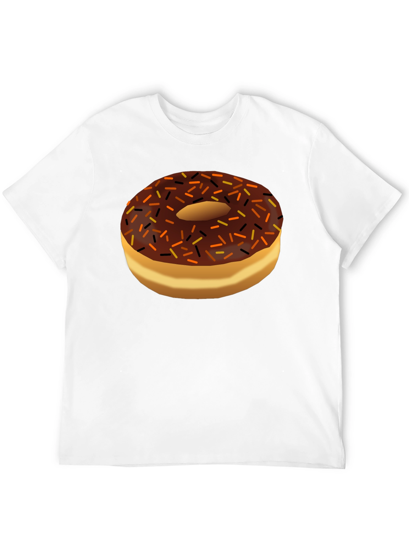 Donut Graphic Black T-Shirt