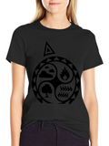 Elements Symbol Graphic Black T-Shirt