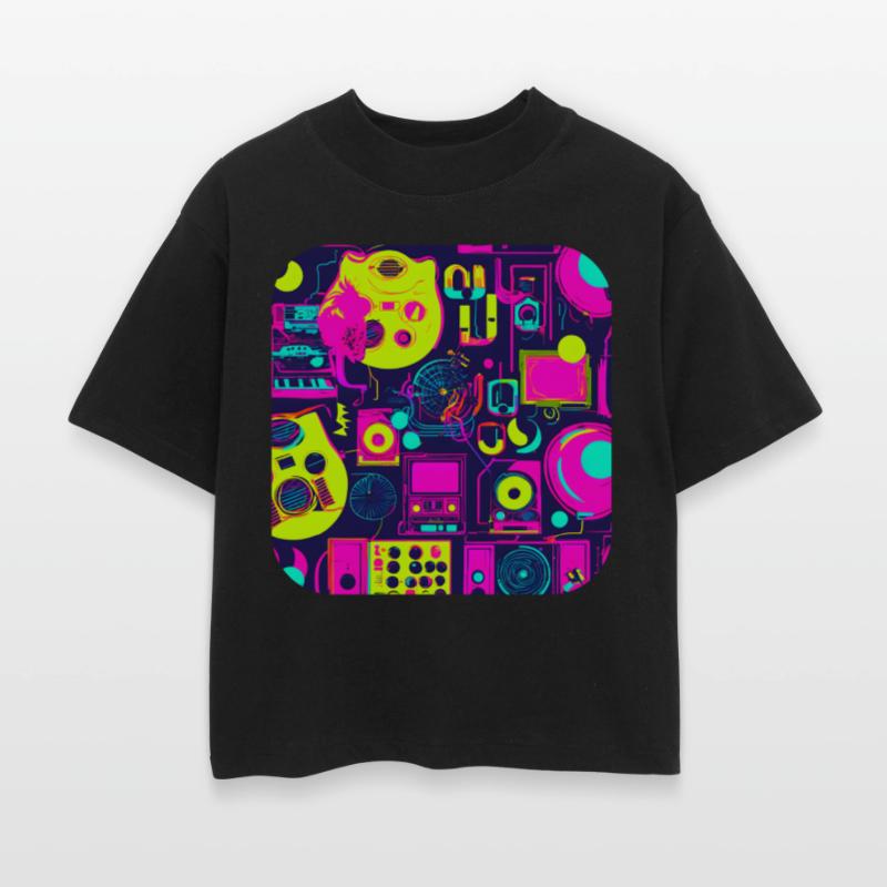 80er Retro Radio Star Neon Party